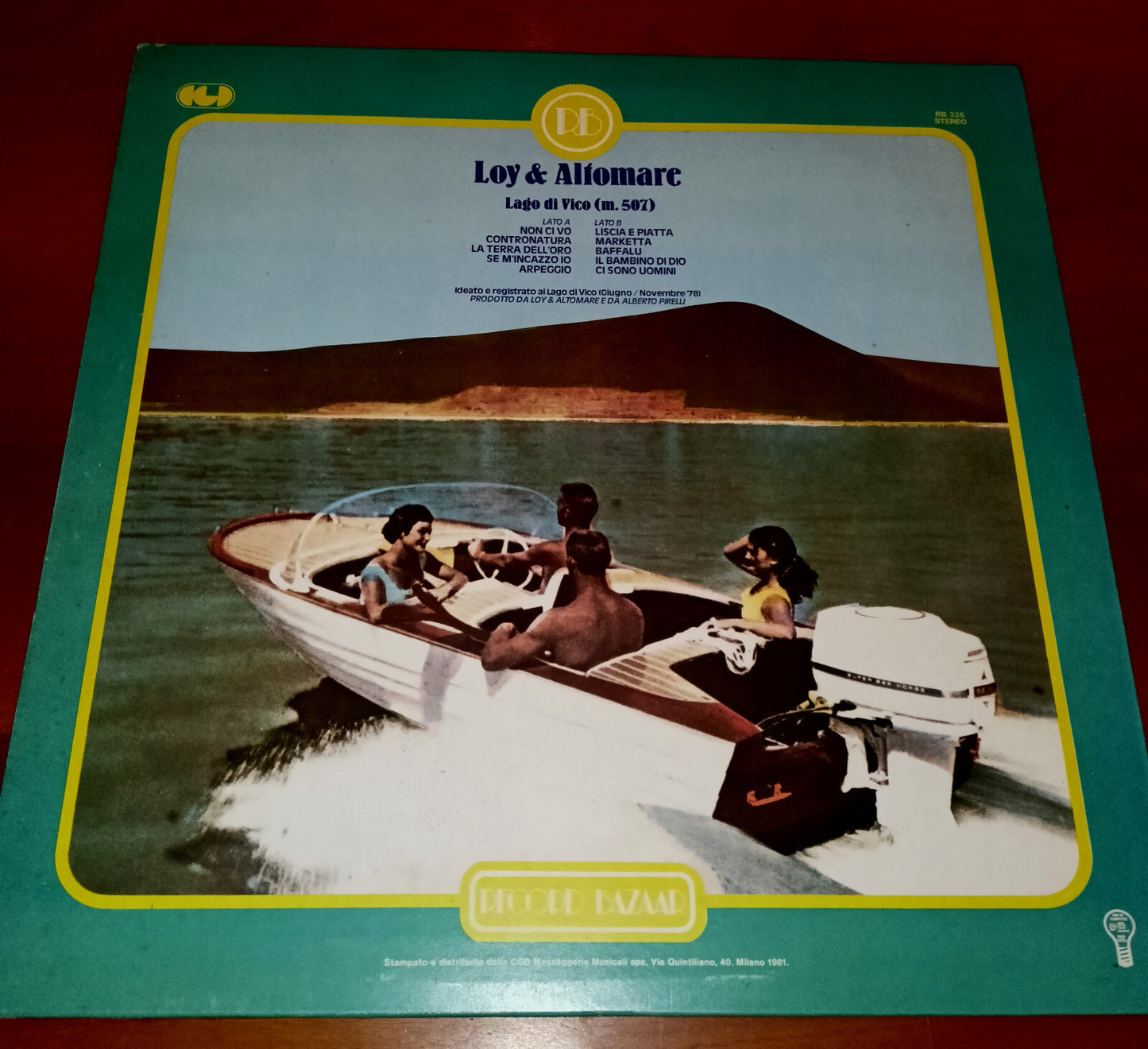 Lago Di Vico  m.507
