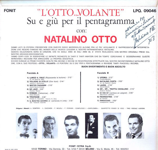 L'Otto Volante Su E Giù Per Il Pentagramma Con Natalino Otto