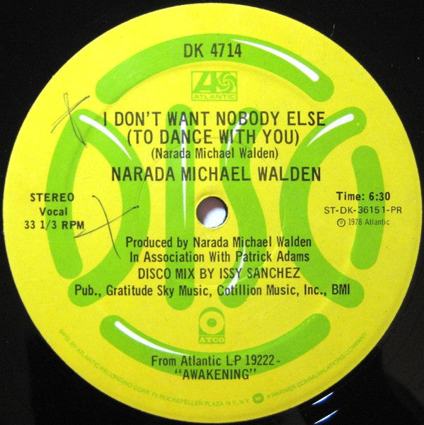 I Don't Want Nobody Else  / Will You Ever Know