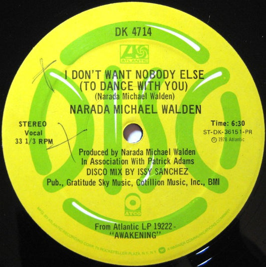 I Don't Want Nobody Else  / Will You Ever Know