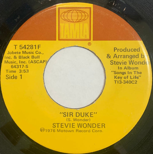 Sir Duke / He's Misstra Know-It-All
