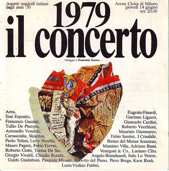 1979 Il Concerto - Omaggio A Demetrio Stratos