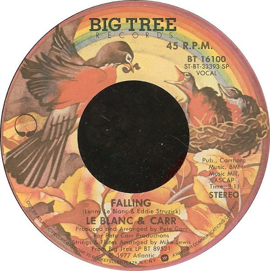 Falling / 	I Believe That We