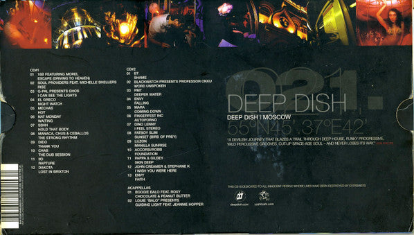 Global Underground 021 Moscow  Limited Edition