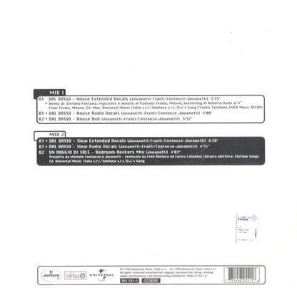 Lorenzo 1999  – Dal Basso / Un Raggio Di Sole