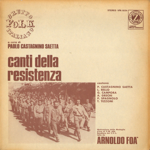 Canti Della Resistenza