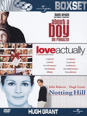 About a boy - Un ragazzo + Love actually - L'amore davvero + Notting Hill