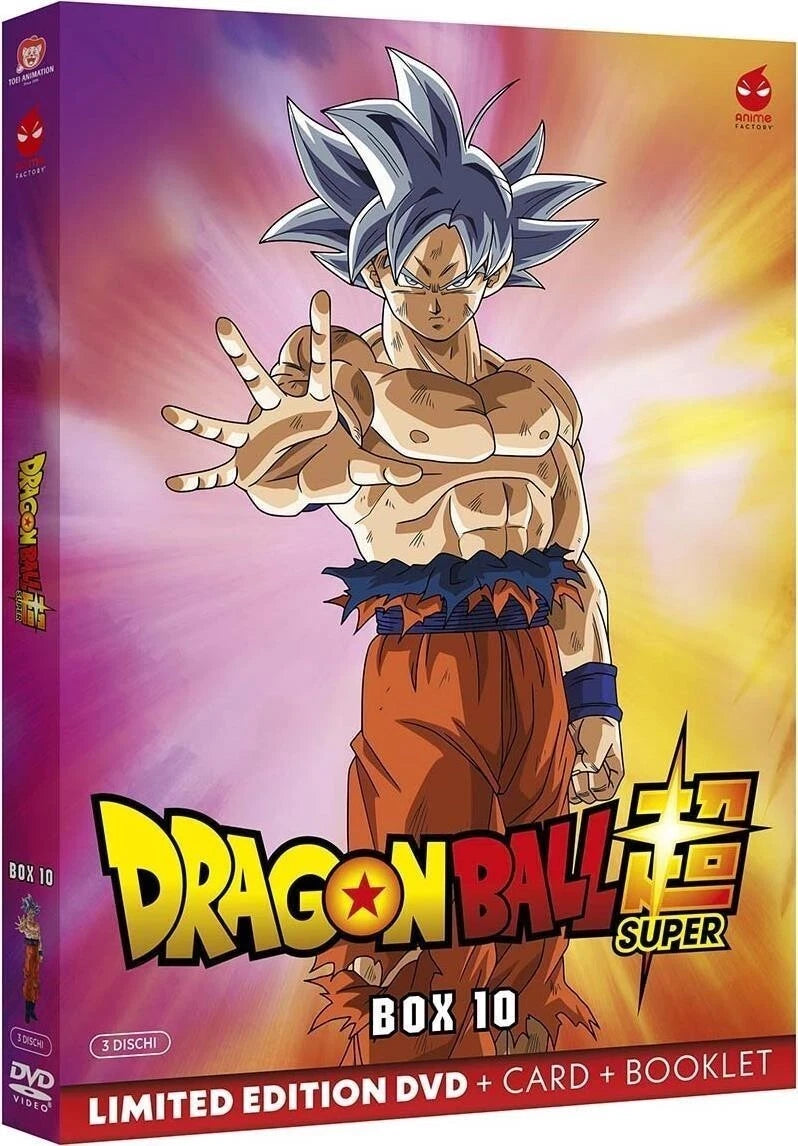 Dragon Ball Super Box 10 Limited Edition 3DVD + Card + Booklet
