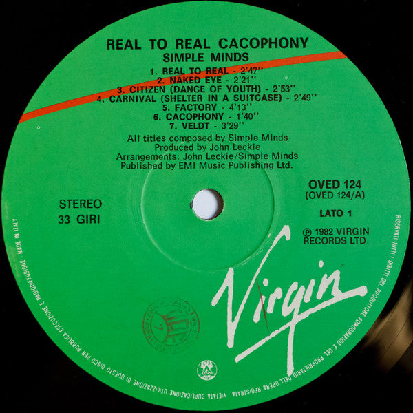 Real To Real Cacophony