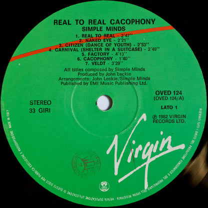 Real To Real Cacophony