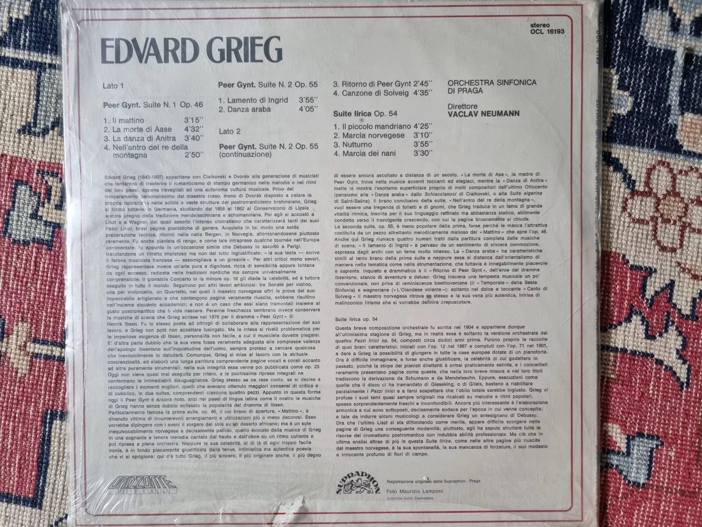 Suites 1 e 2, Suite lirica op.54  il mattino