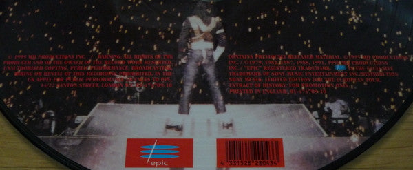 HIStory Past Present And Future Book I Limited Edition Picture Disc