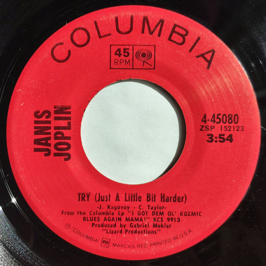 Try Just A Little Bit Harder / One Good Man