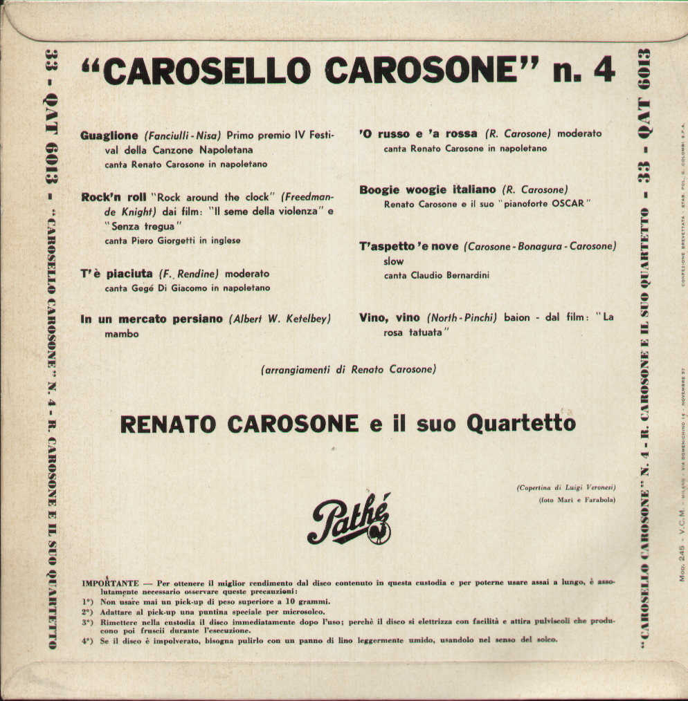 Carosello Caroson N.4