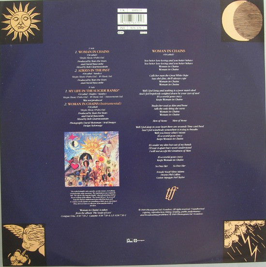 Woman In Chains Limited Edition Numbered Picture Disc