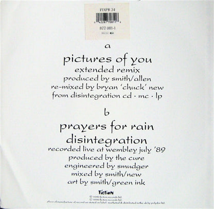 Pictures Of You Limited Edition Numbered Purple Vinyl