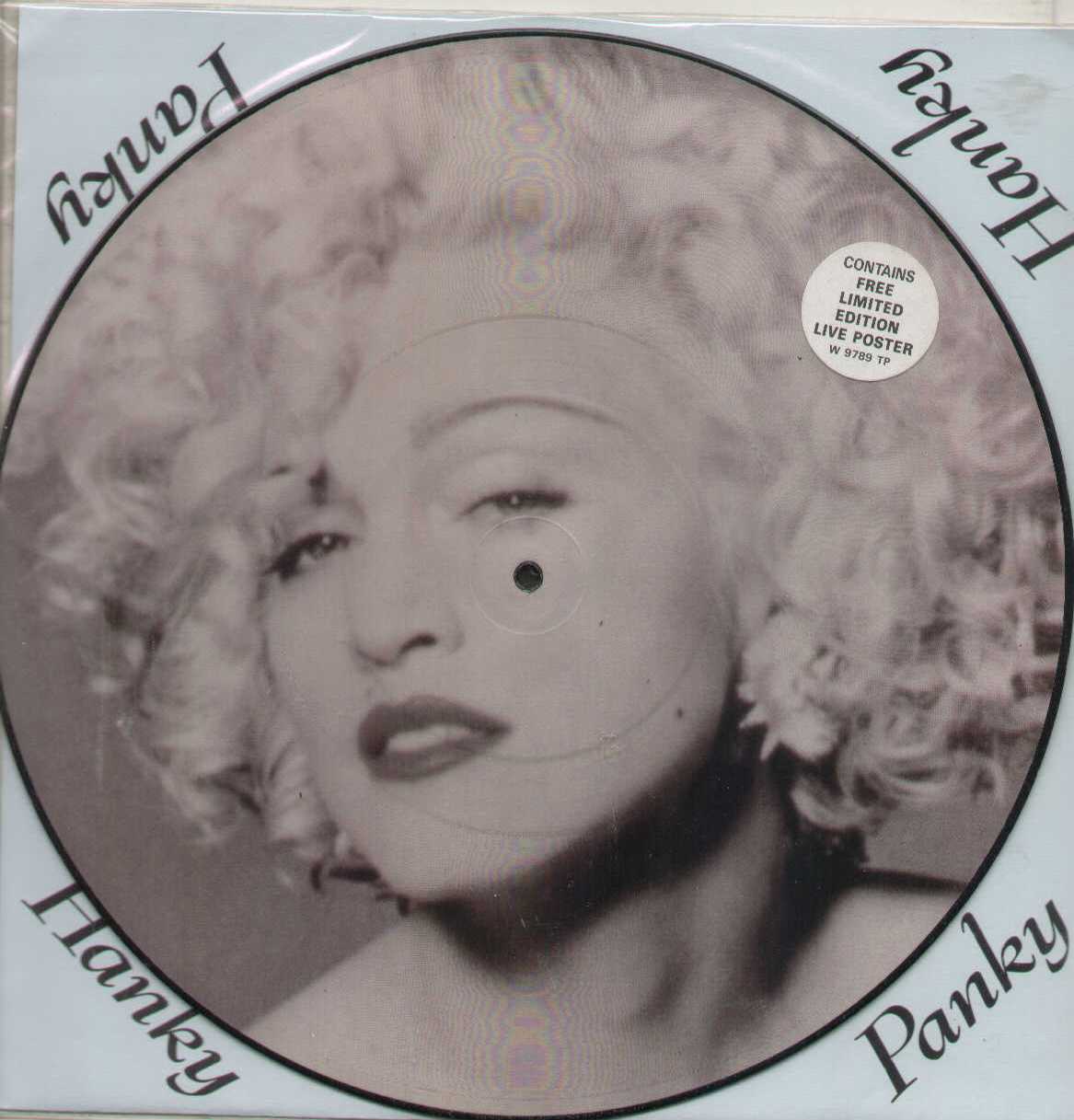 Hanky Panky Limited Edition Picture Disc+Poster