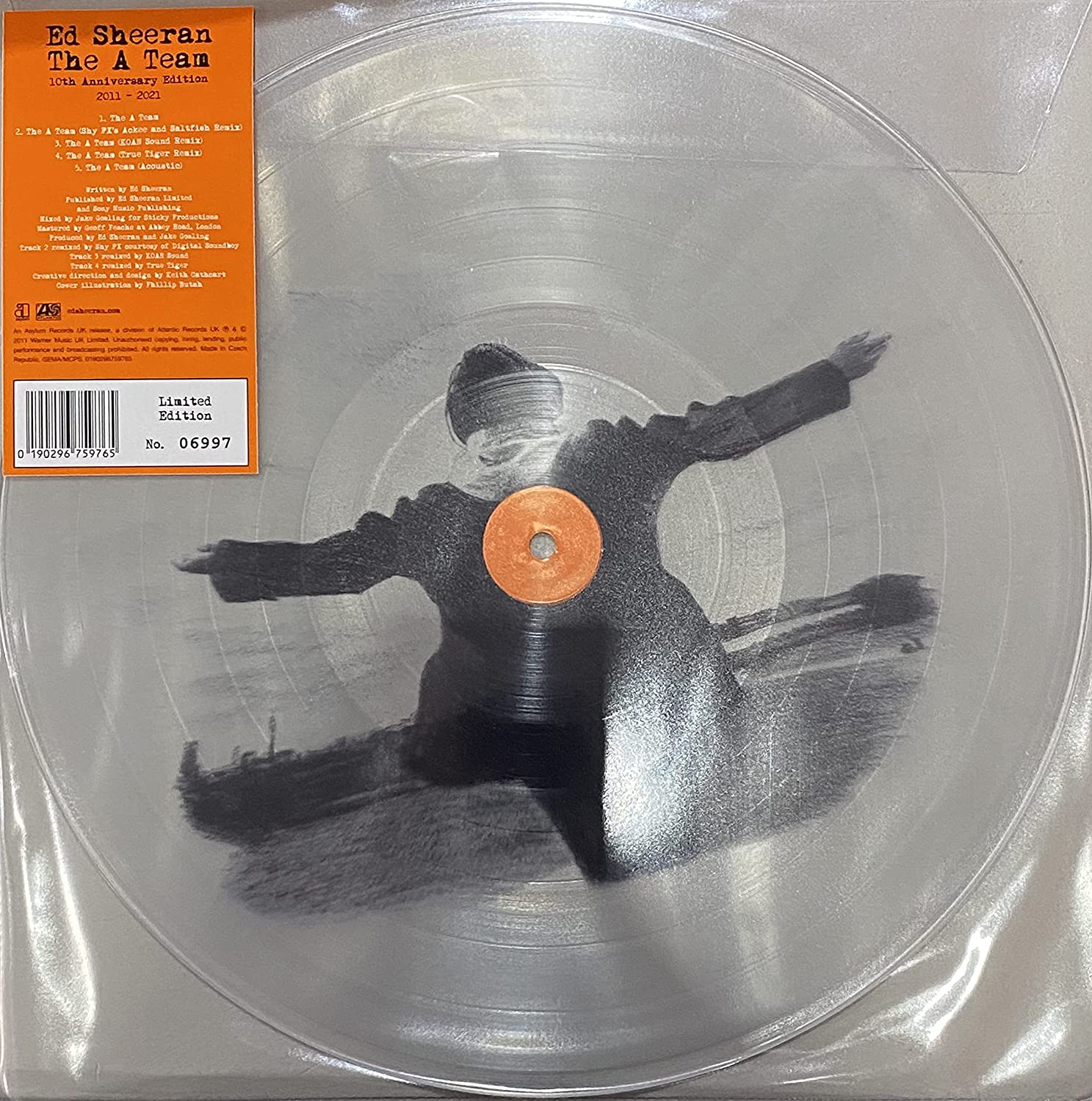 The A Tea Limited Edition Numbered Picture Disc Rds