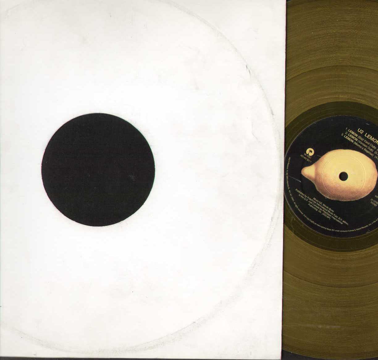 Lemon Remixes Yellow Vinyl