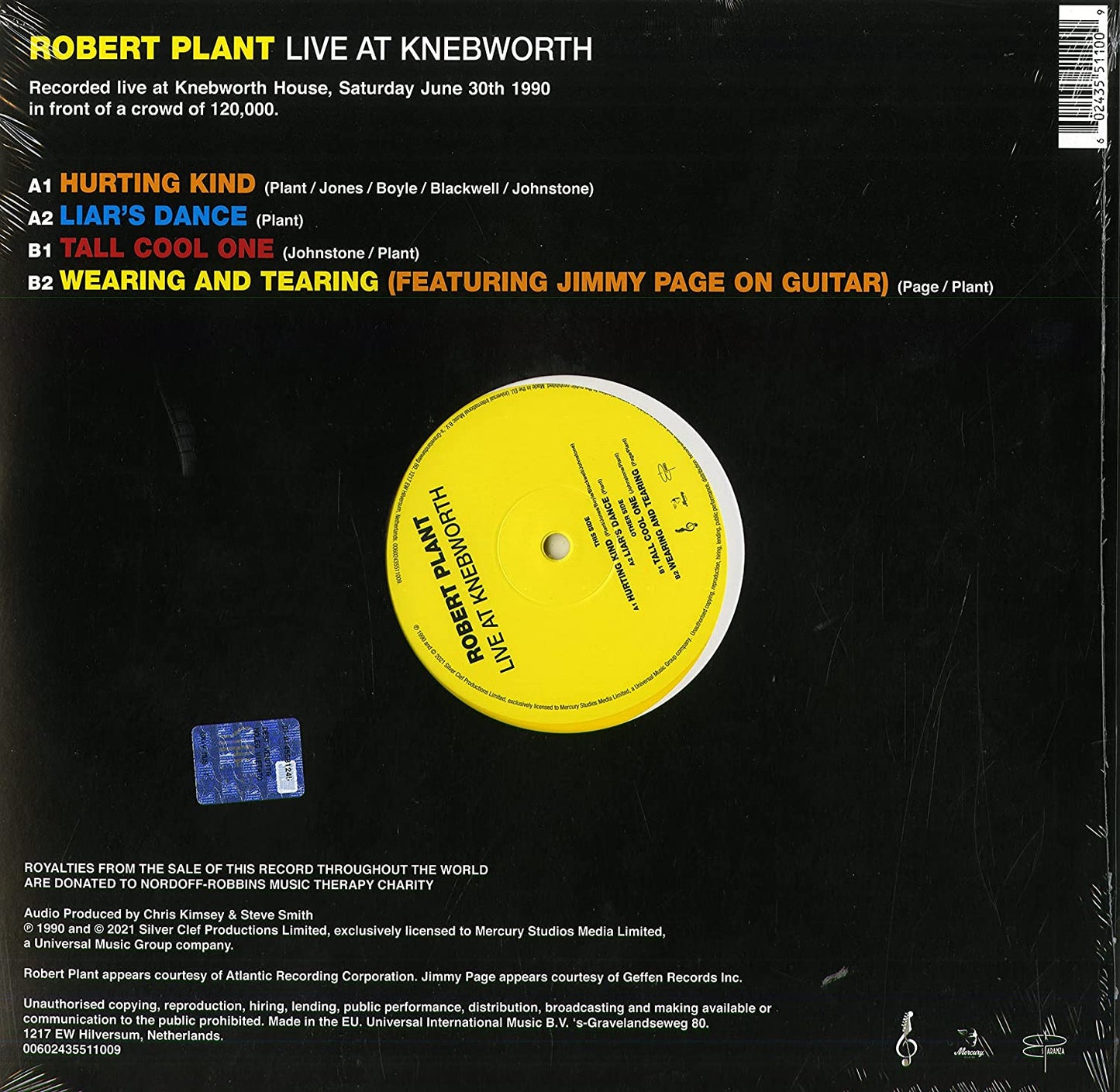 Live At Knebworth Rsd