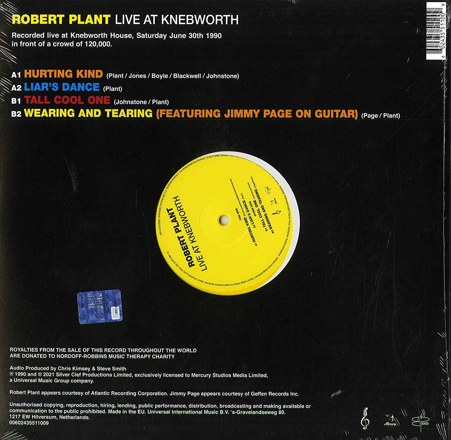 Live At Knebworth Rsd