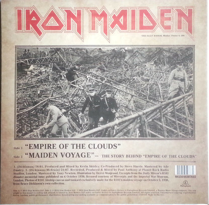 Empire Of The Clouds Limited Edition Picture Disc