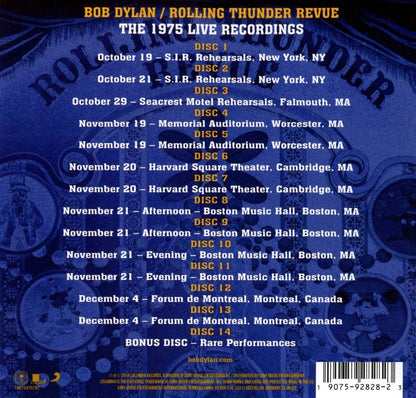 The Rolling Thunder Revue The 1975 Live Recordings Boxset