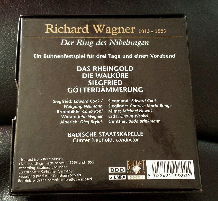 Der Ring Des Nibelungen Boxset