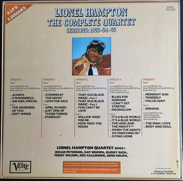 Flying Home The Complete Quartet Sessions 1953 54 55 BOXSET