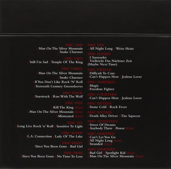 The Singles Box Set 1975 1986 Limited Edition 19Cds Boxset