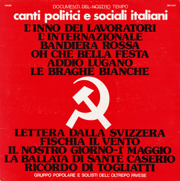 Canti Politici E Sociali Italiani