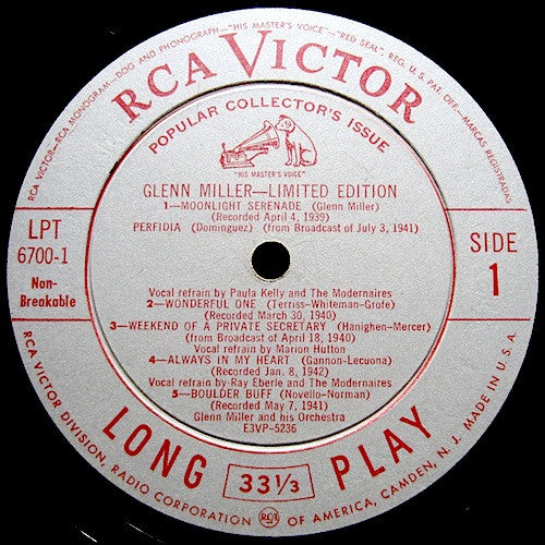 Glenn Miller And His Orchestra Limited Edition Boxset