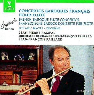 Concertos Baroques Francais Pour Flute