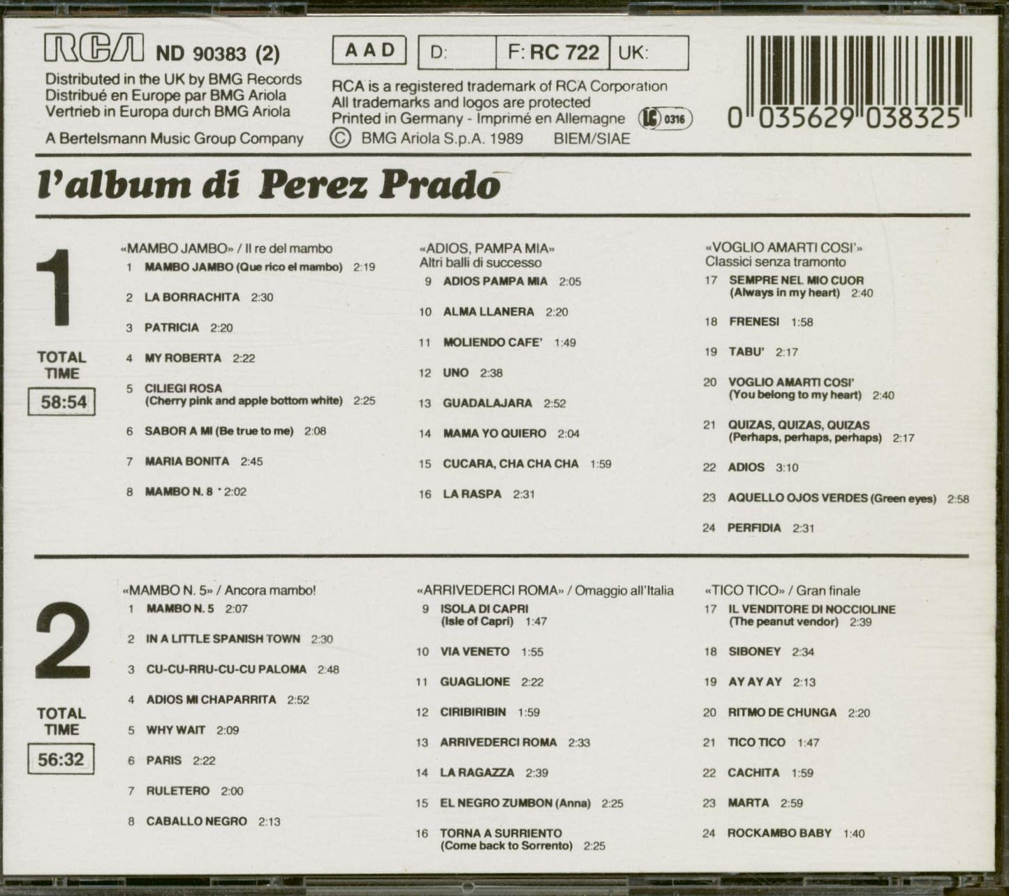 L'album Di Perez Prado