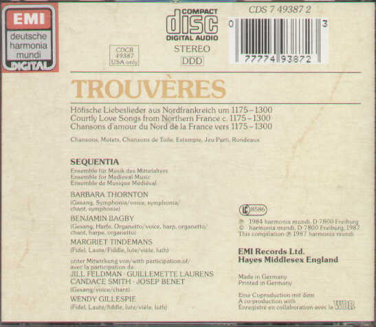 Trouveres Boxset