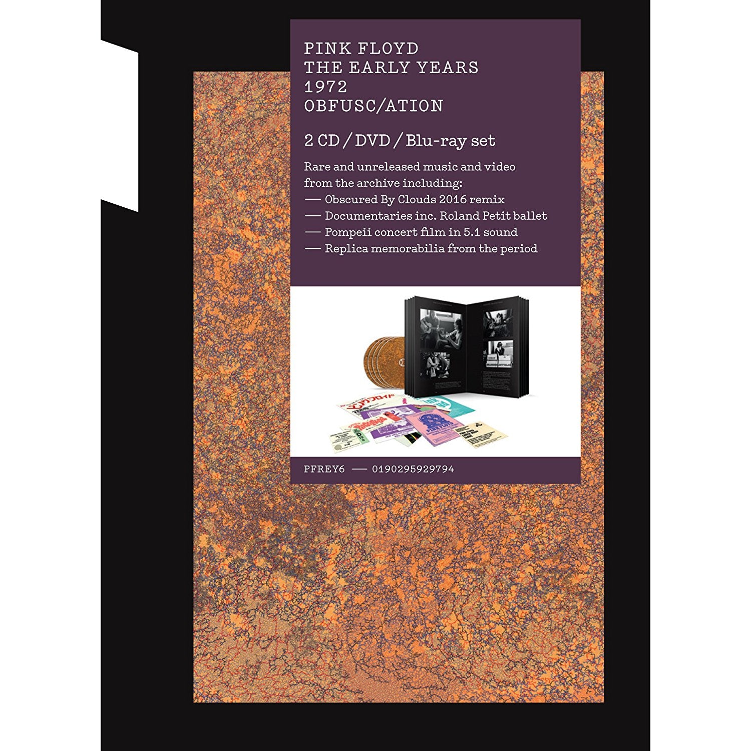 The Early Years 1972 Obfuscation Boxset 2Cd Dvd Bluray