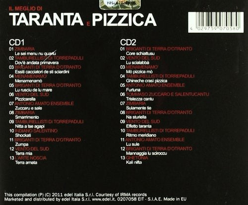 Il Meglio Di Taranta E Pizzica