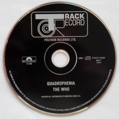 Quadrophenia Japan Limited Edition