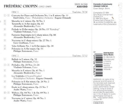 Concerto Pour Piano & Orchestre