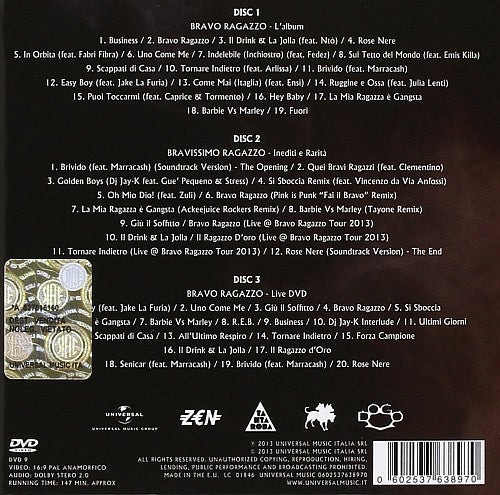 Bravo Ragazzo Royal Edition 2Cd+Dvd