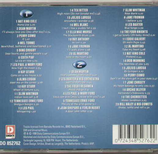 Millennium 40 Hits 1950-1954