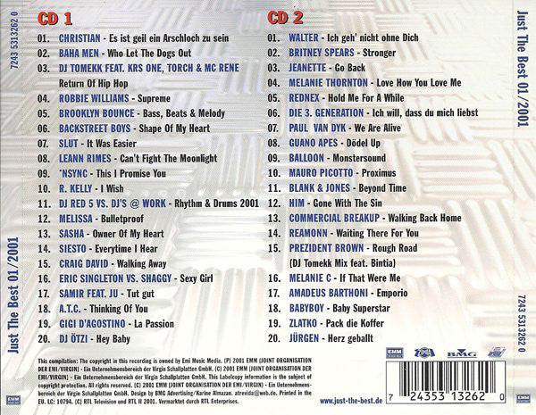 Just The Best 1/2001