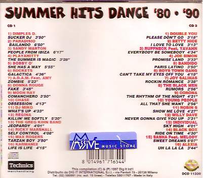 Summer Hits Dance 80 90