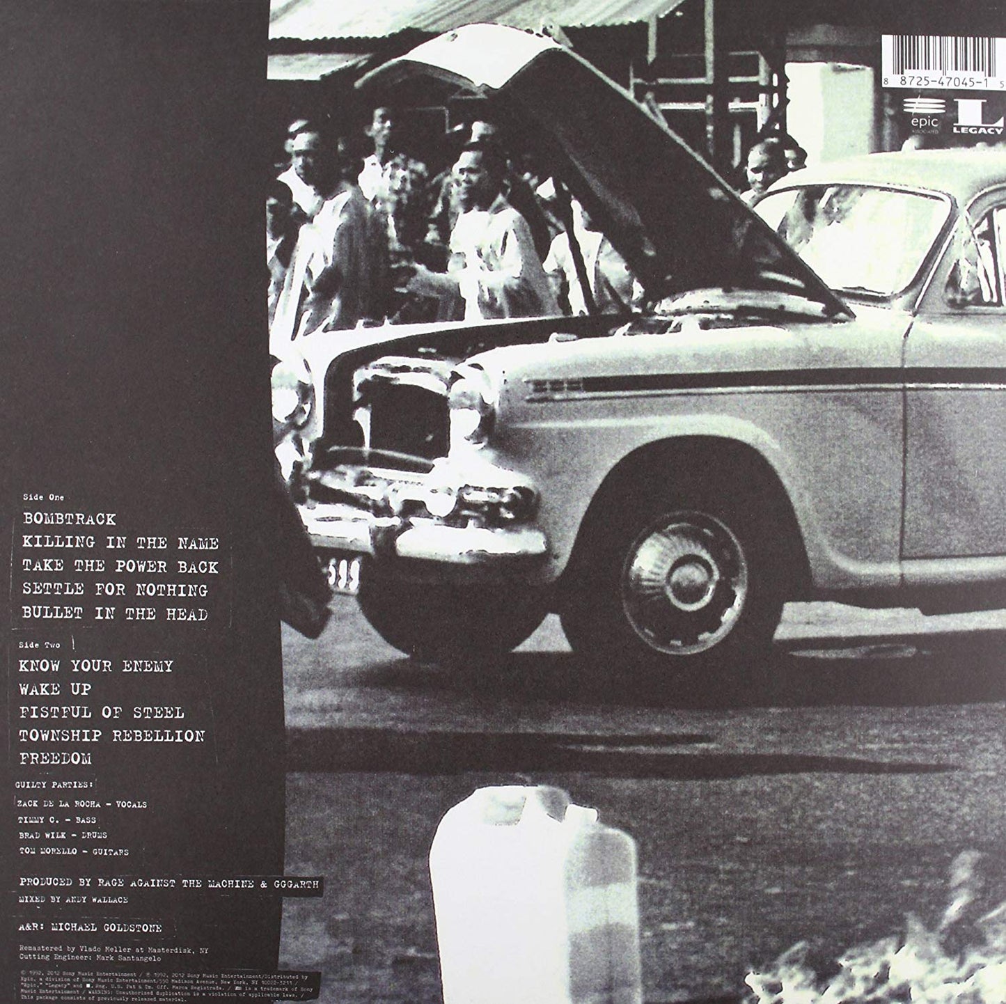 Rage Against The Machine Xx Boxset 2Cd+2Dvd+Lp