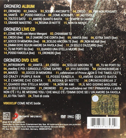 Oronero Live Deluxe Edition