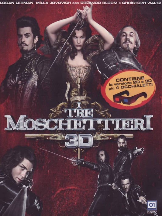 I Tre Moschettieri 2Dvd + 2D+3D