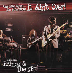 One Nite Alone The Aftershow It Ain't ..Limited Edition