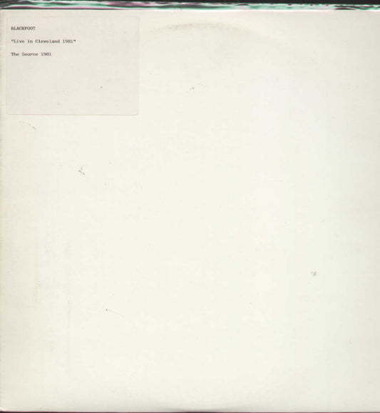 Live In Cliveland The Source 1981