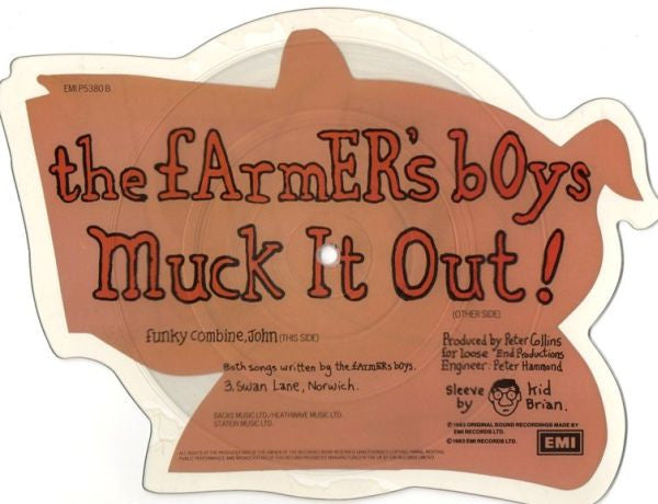 Muck It Out Picture Disc Shape