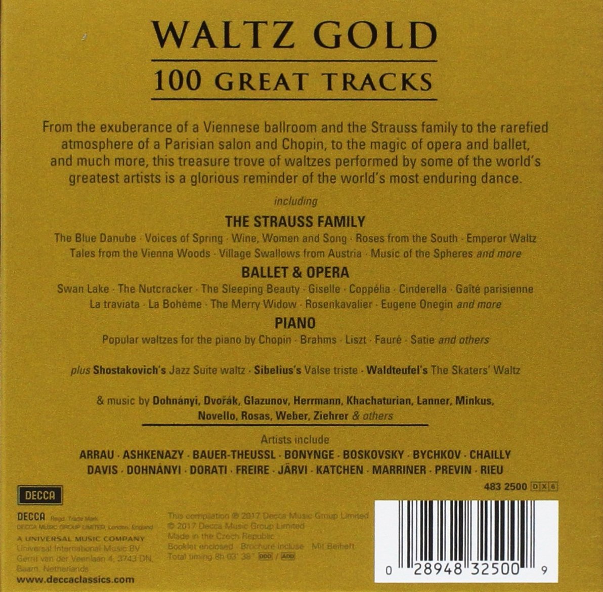 Waltz Gold 100 Great Tracks